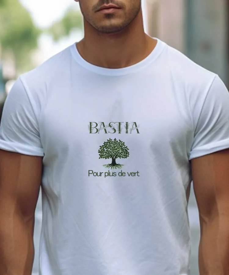 T-Shirt Bastia pour plus de vert