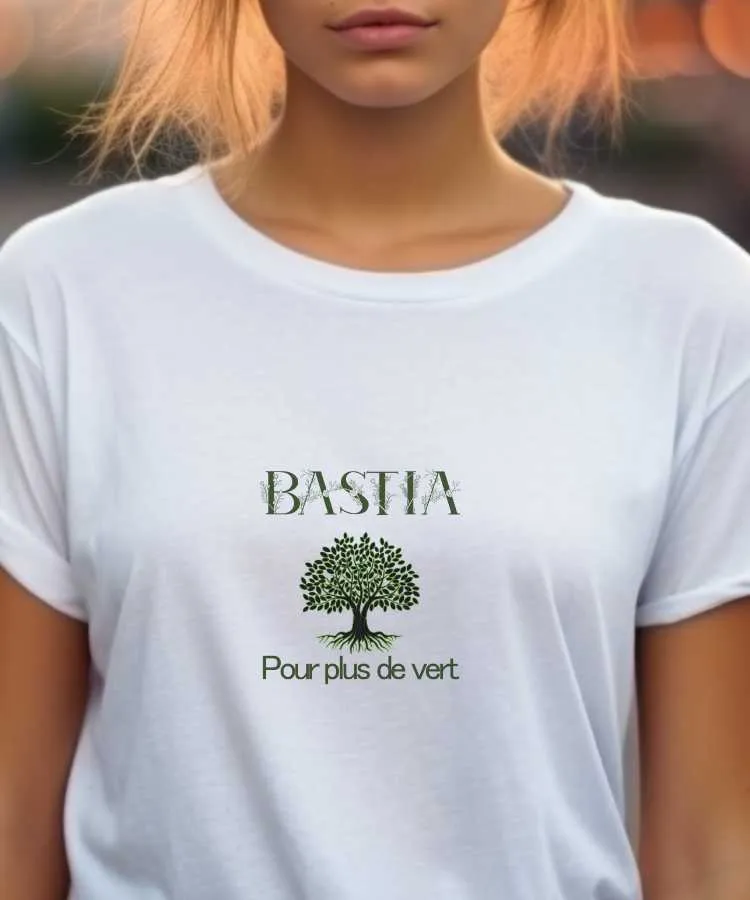 T-Shirt Bastia pour plus de vert