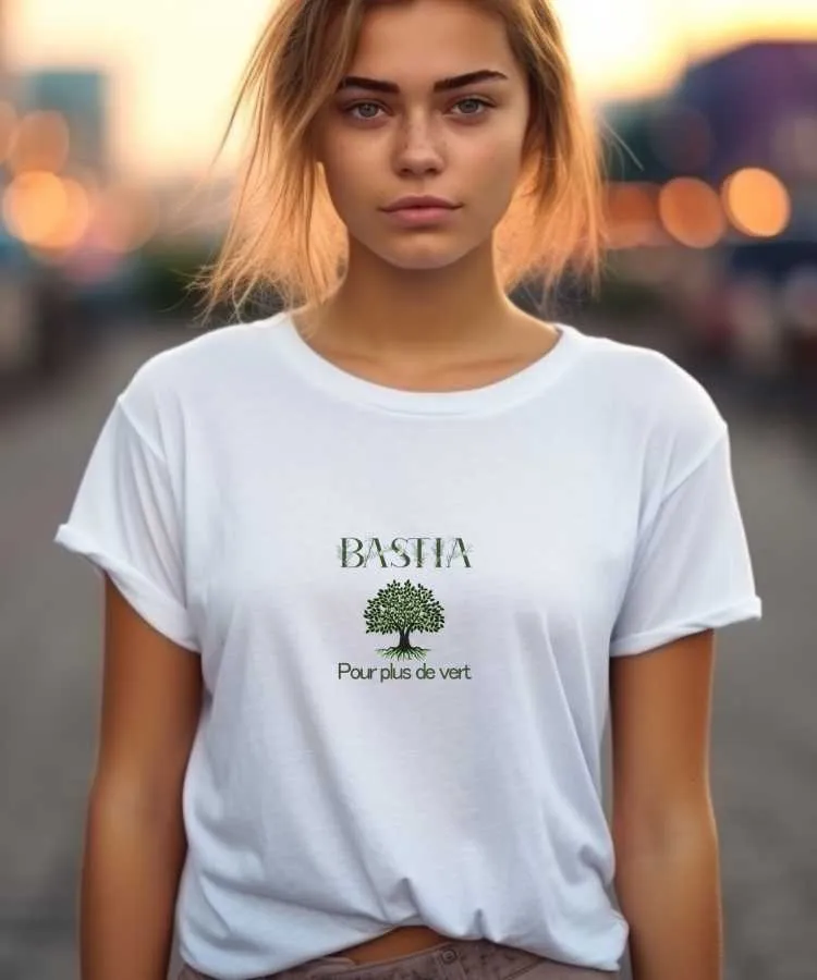 T-Shirt Bastia pour plus de vert