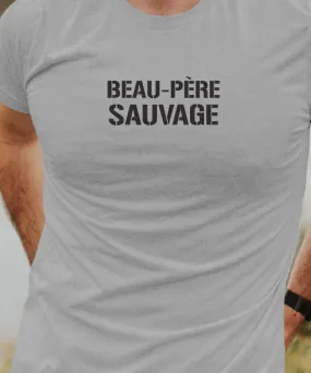 T-Shirt Beau-Père sauvage Pour homme