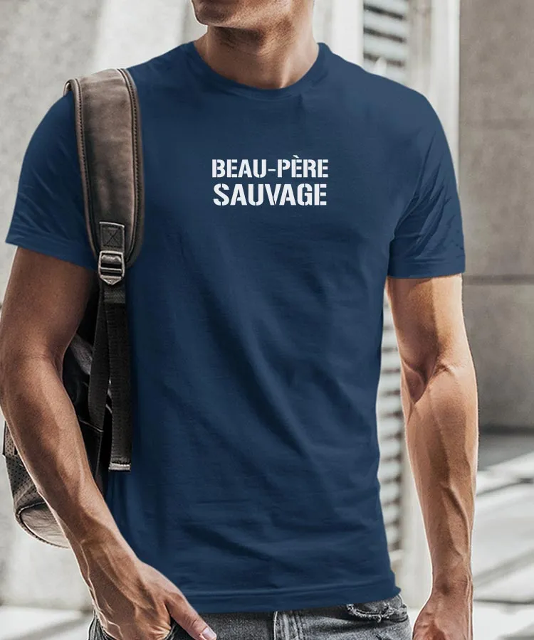 T-Shirt Beau-Père sauvage Pour homme