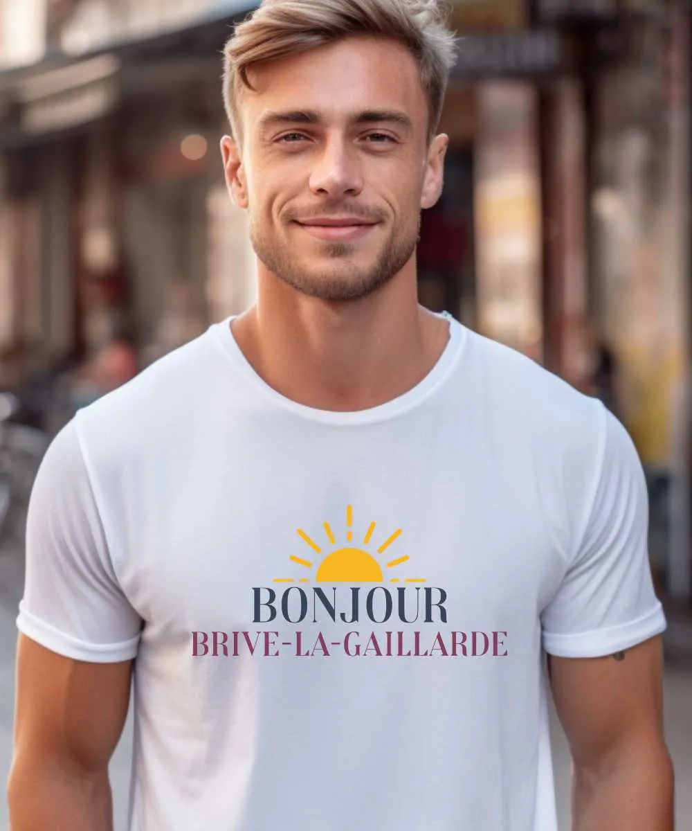 T-Shirt Bonjour Brive-la-Gaillarde