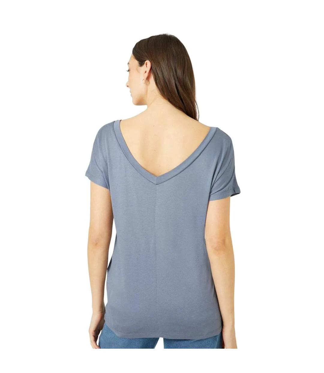 T-shirt femme gris Maine