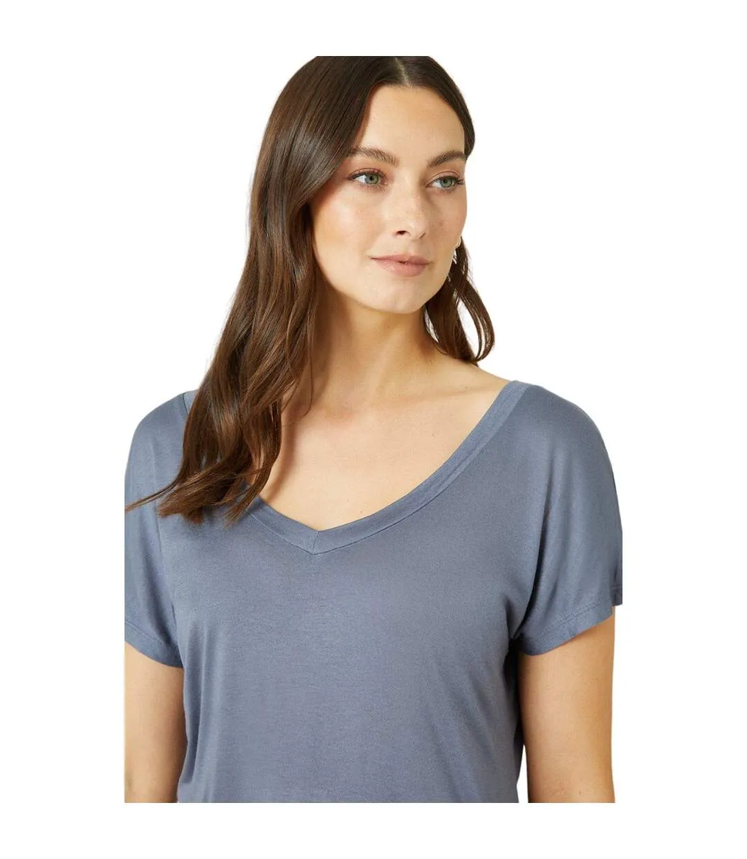 T-shirt femme gris Maine