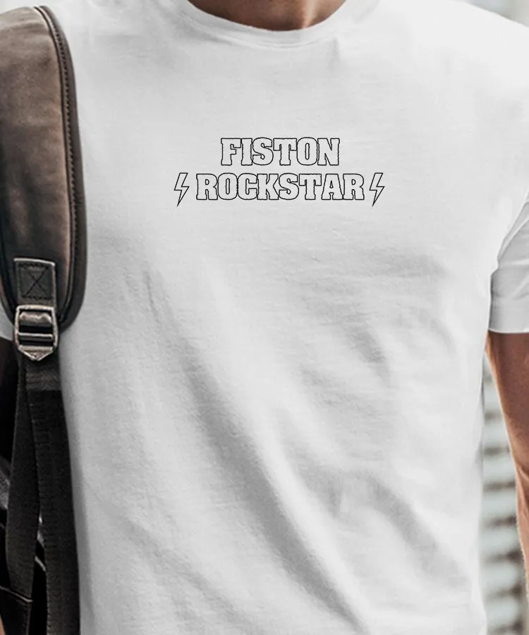 T-Shirt Fiston ROCKSTAR Pour homme