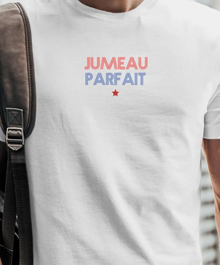 T-Shirt Jumeau parfait Pour homme