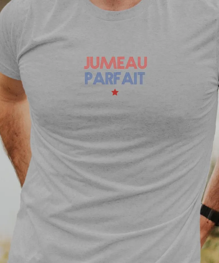 T-Shirt Jumeau parfait Pour homme