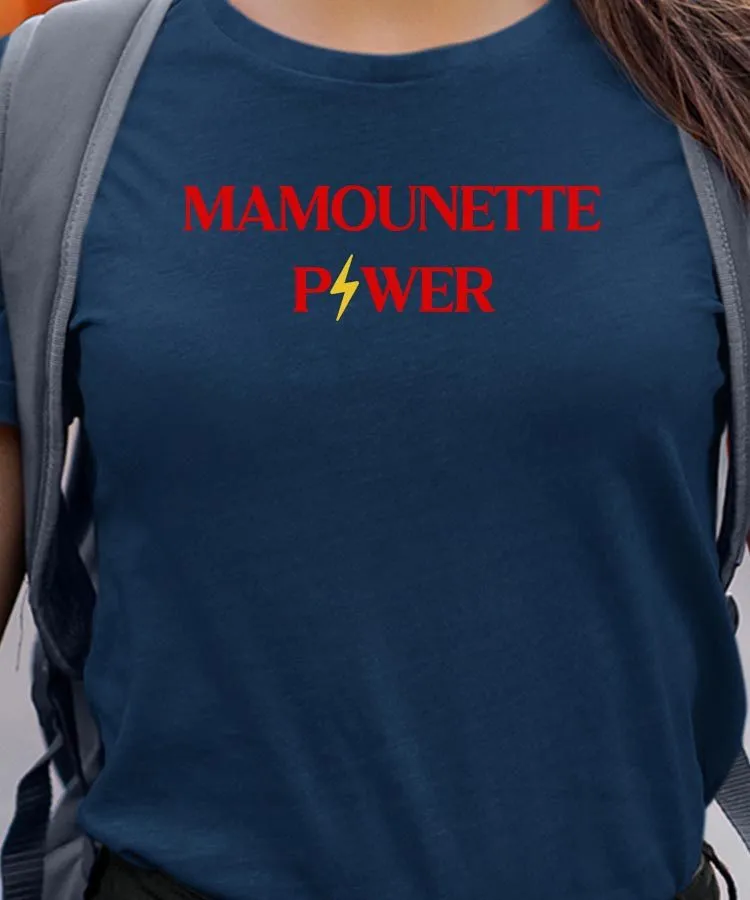 T-Shirt Mamounette Power Pour femme