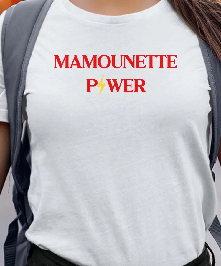 T-Shirt Mamounette Power Pour femme