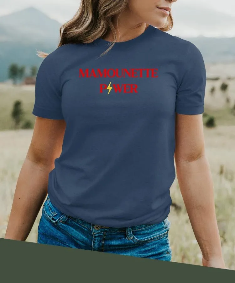 T-Shirt Mamounette Power Pour femme