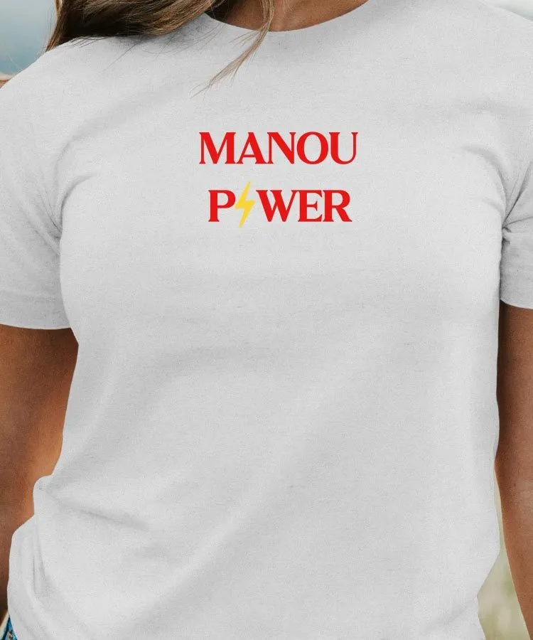 T-Shirt Manou Power Pour femme