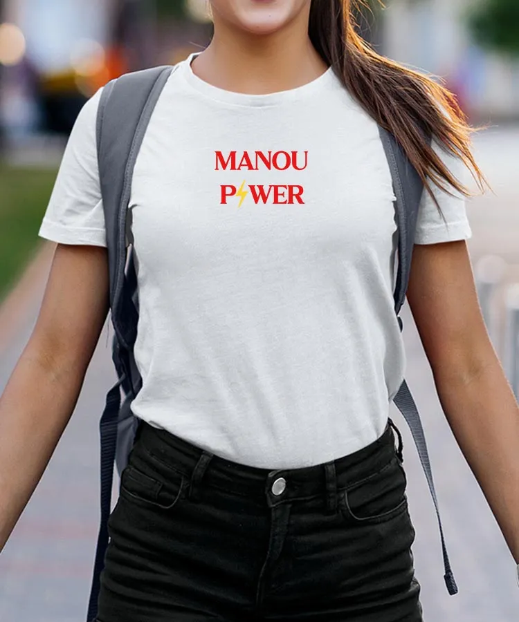 T-Shirt Manou Power Pour femme