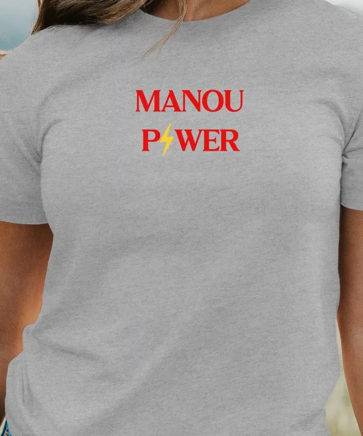 T-Shirt Manou Power Pour femme