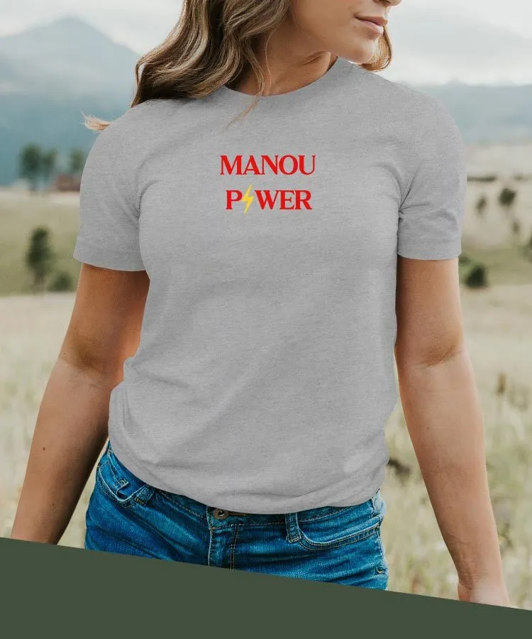 T-Shirt Manou Power Pour femme