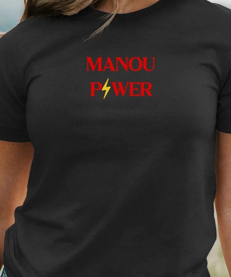 T-Shirt Manou Power Pour femme