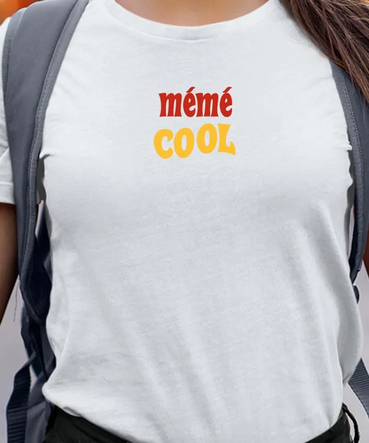 T-Shirt Mémé cool disco Pour femme