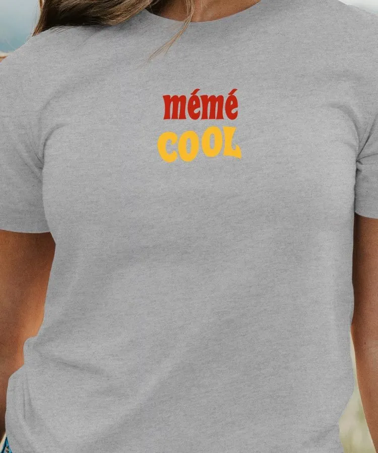 T-Shirt Mémé cool disco Pour femme