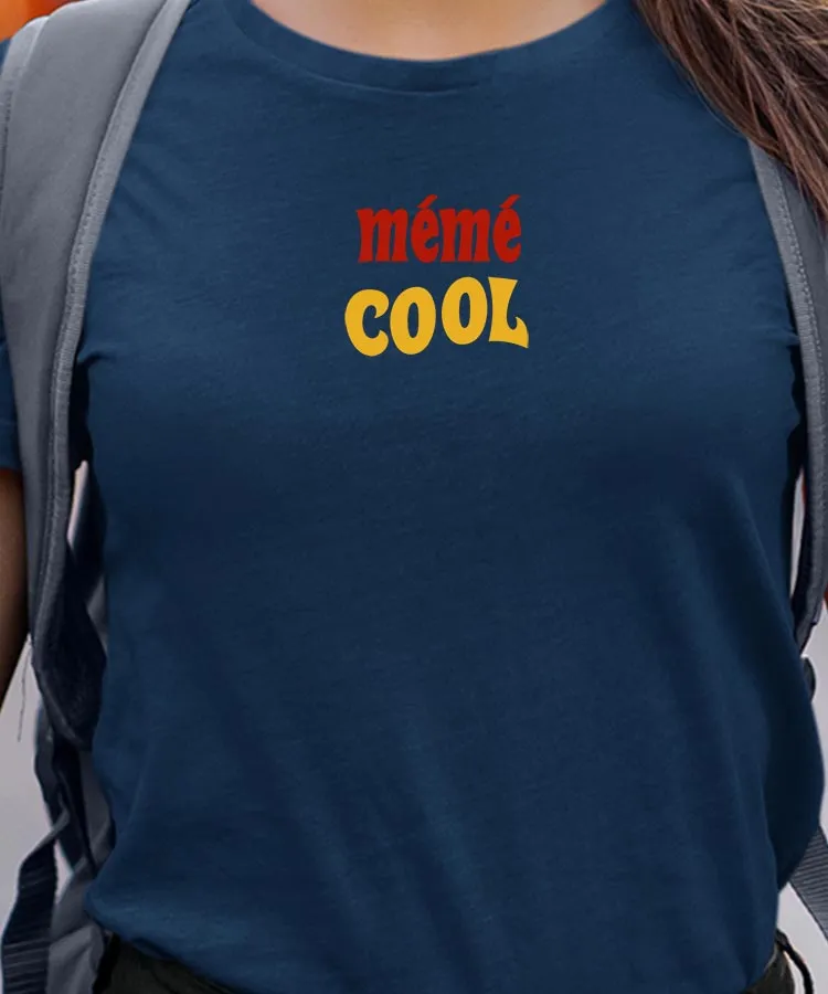 T-Shirt Mémé cool disco Pour femme