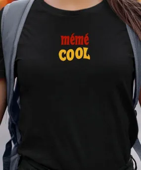 T-Shirt Mémé cool disco Pour femme