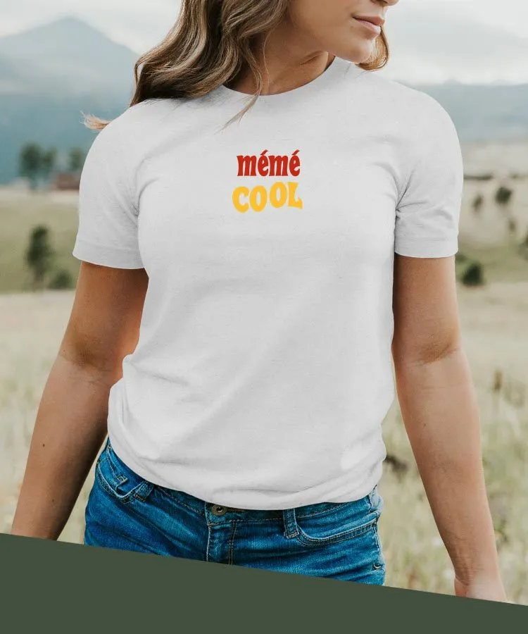 T-Shirt Mémé cool disco Pour femme