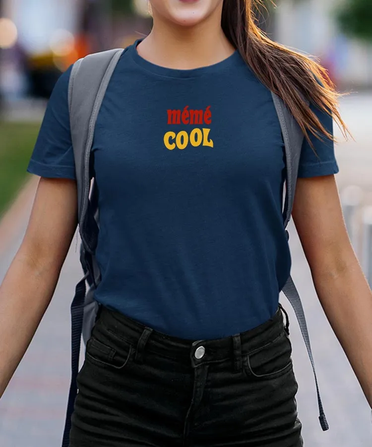 T-Shirt Mémé cool disco Pour femme