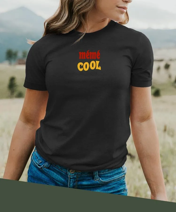 T-Shirt Mémé cool disco Pour femme