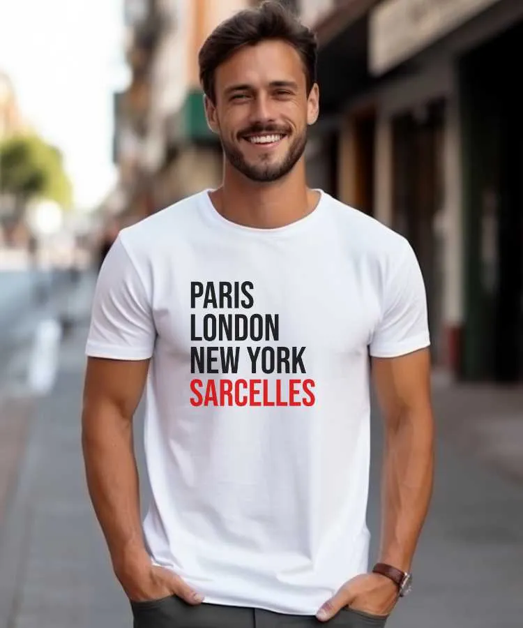 T-Shirt Paris London New York Sarcelles