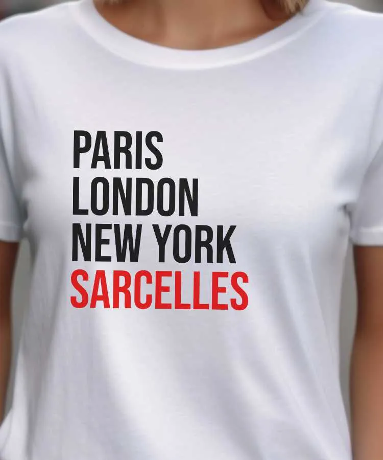 T-Shirt Paris London New York Sarcelles