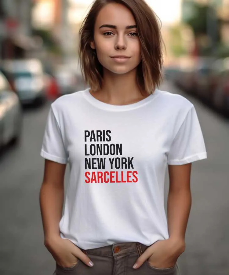 T-Shirt Paris London New York Sarcelles