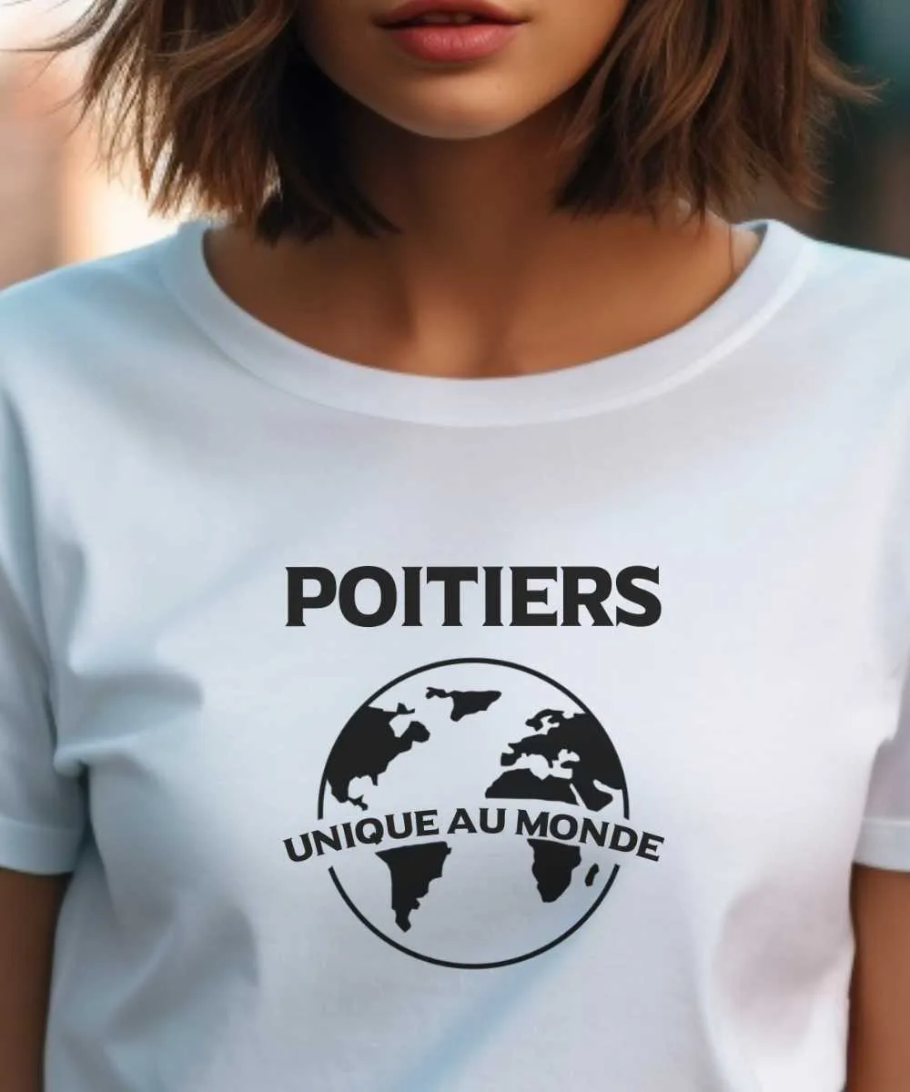 T-Shirt Poitiers unique au monde