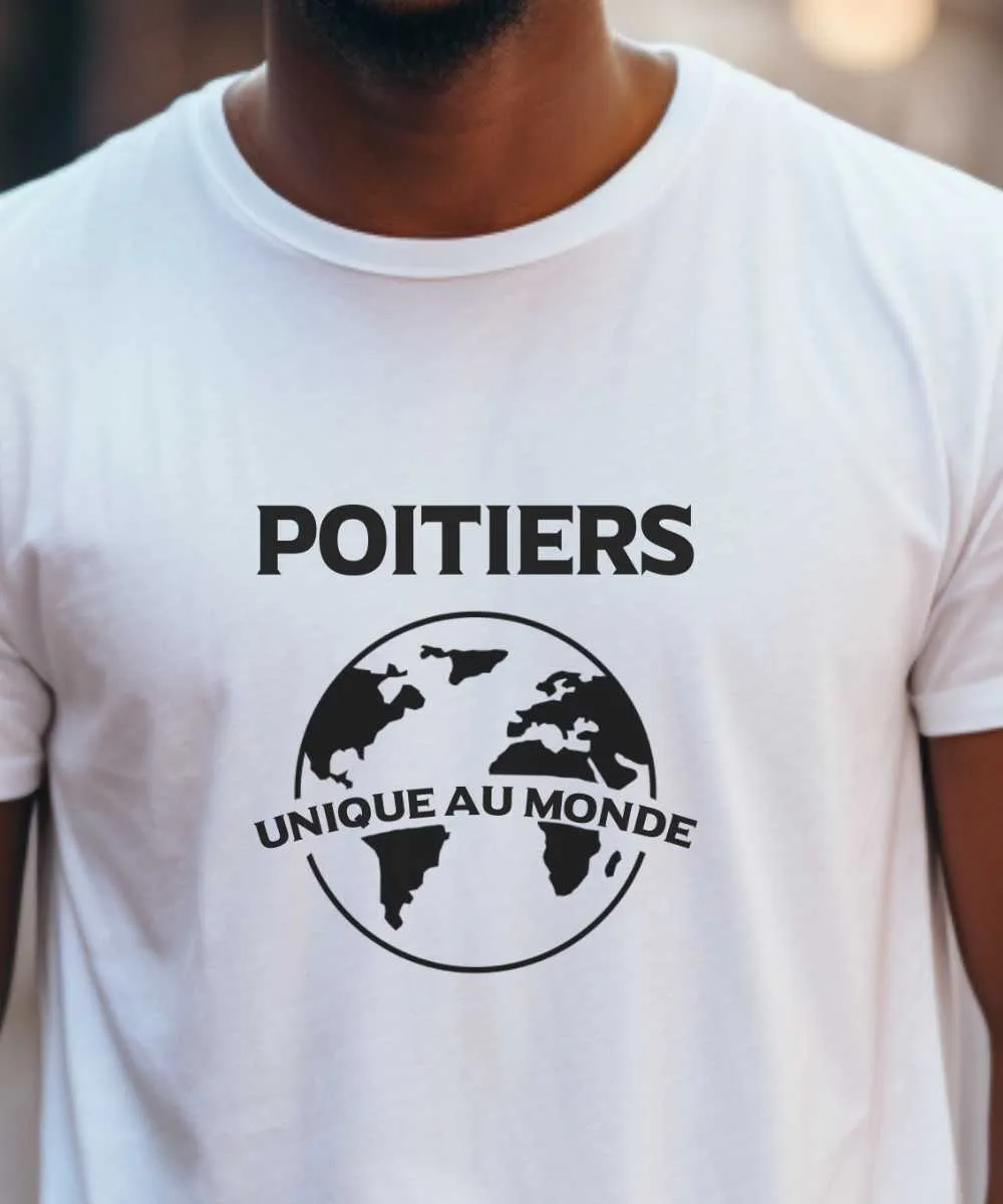 T-Shirt Poitiers unique au monde