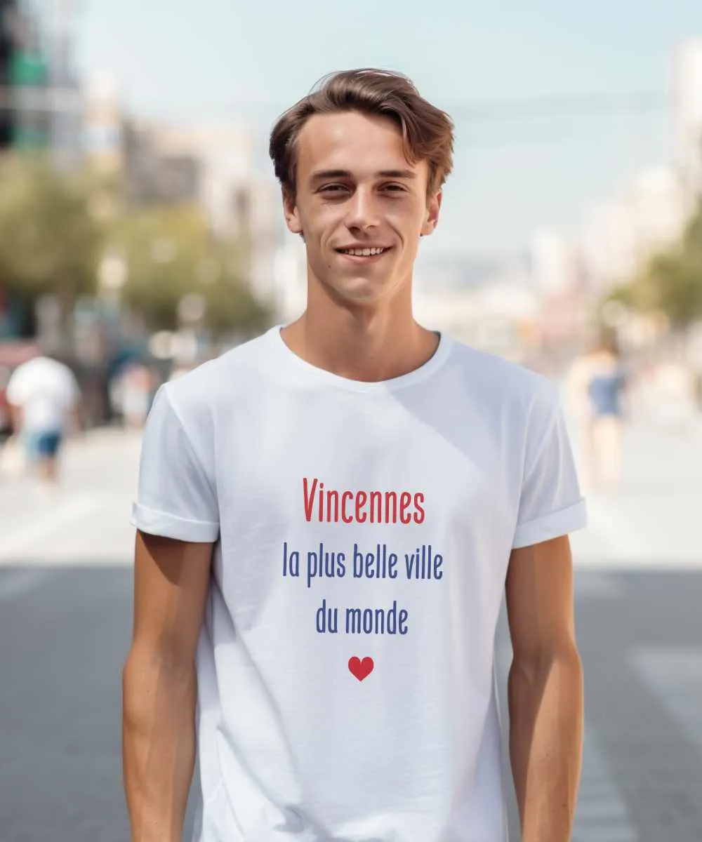 T-Shirt Vincennes la plus belle ville du monde