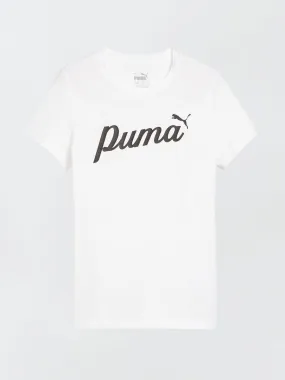 T-shirt 'Puma' - Blanc