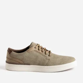 Tennis beige chiné en toile - Baskets / Tennis Homme | ERAM