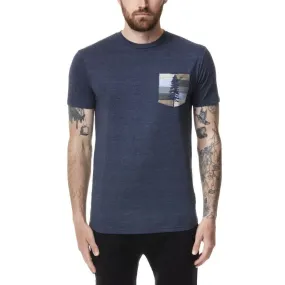 Tentree Spruce Stripe Pocket - T-shirt homme | Hardloop