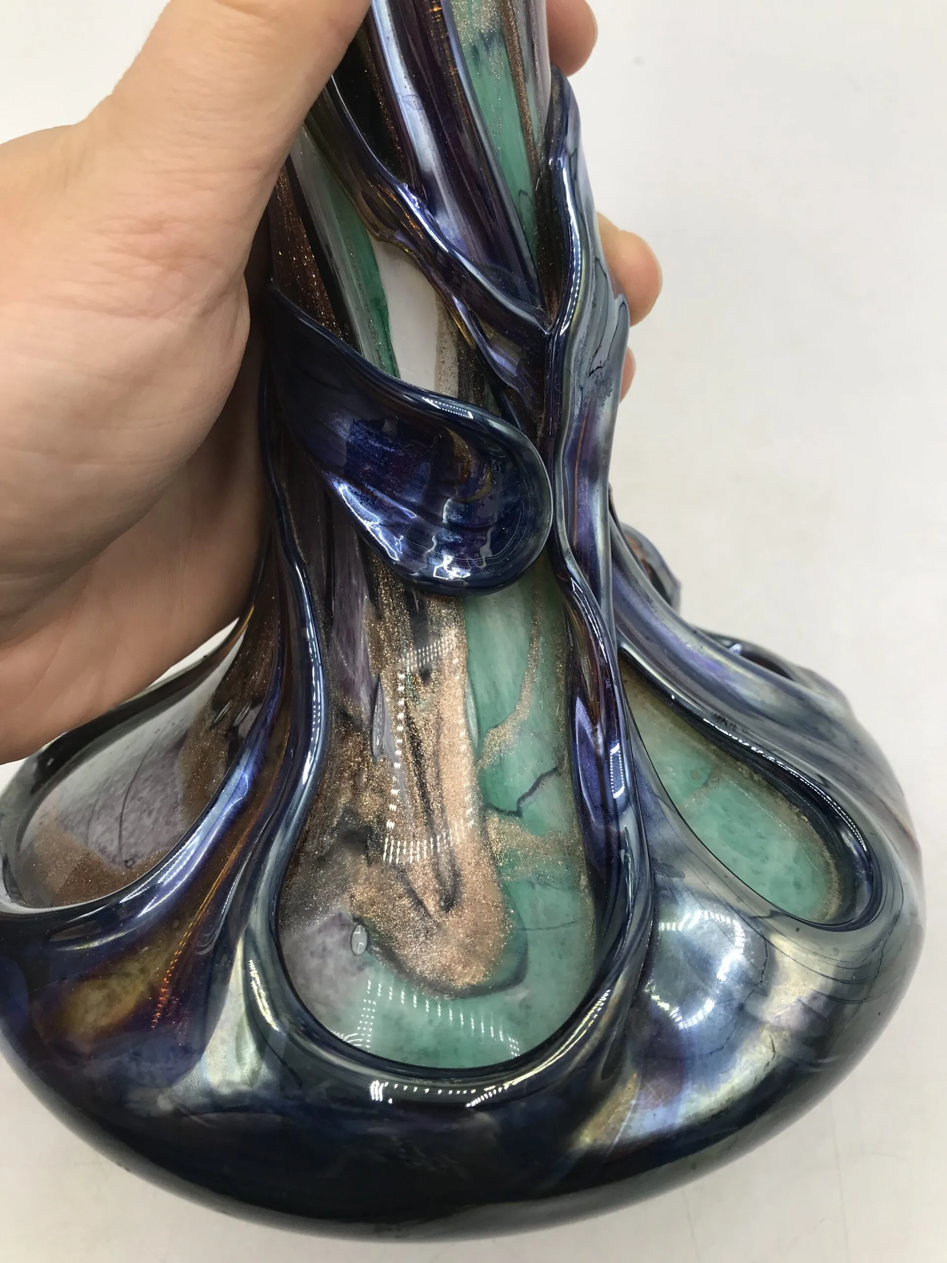 Vase oignon Michèle Luzoro - Ressourcerie Histoires Sans Fin