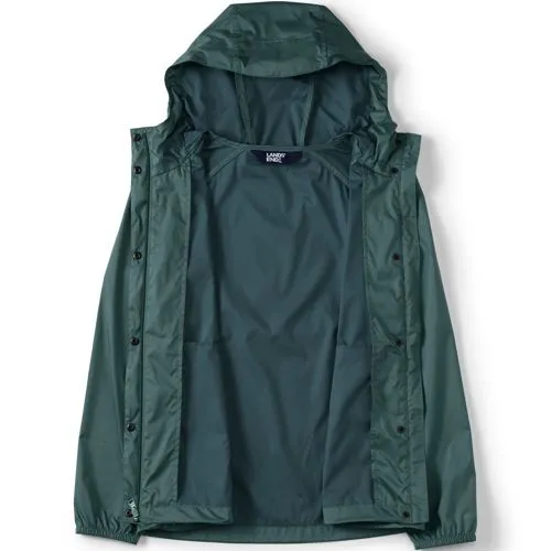 Veste Coupe-Vent Compressible à Capuche, Femme Stature Standard