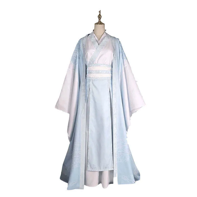 Vêtements mo dao cos-costume de cosplay du patriarche yiling, ancêtre lan wangji wei wuxian wen ning